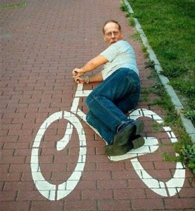 Het fietst en het ligt op de grond.. drie keer raden!?!