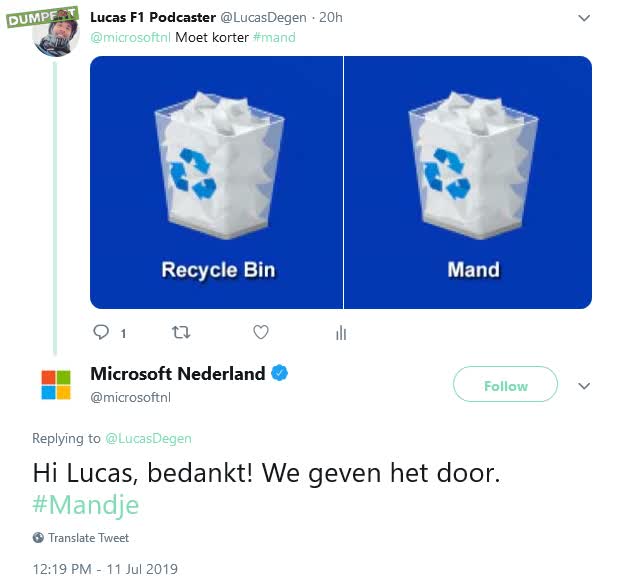 Microsoft kan korter!