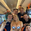 Schotten op weg naar Wembley