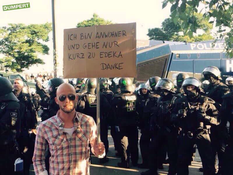 Meer G20 protest in Hamburg