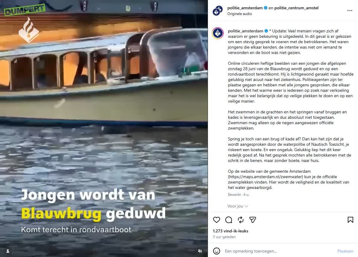 Extra info van de popo
