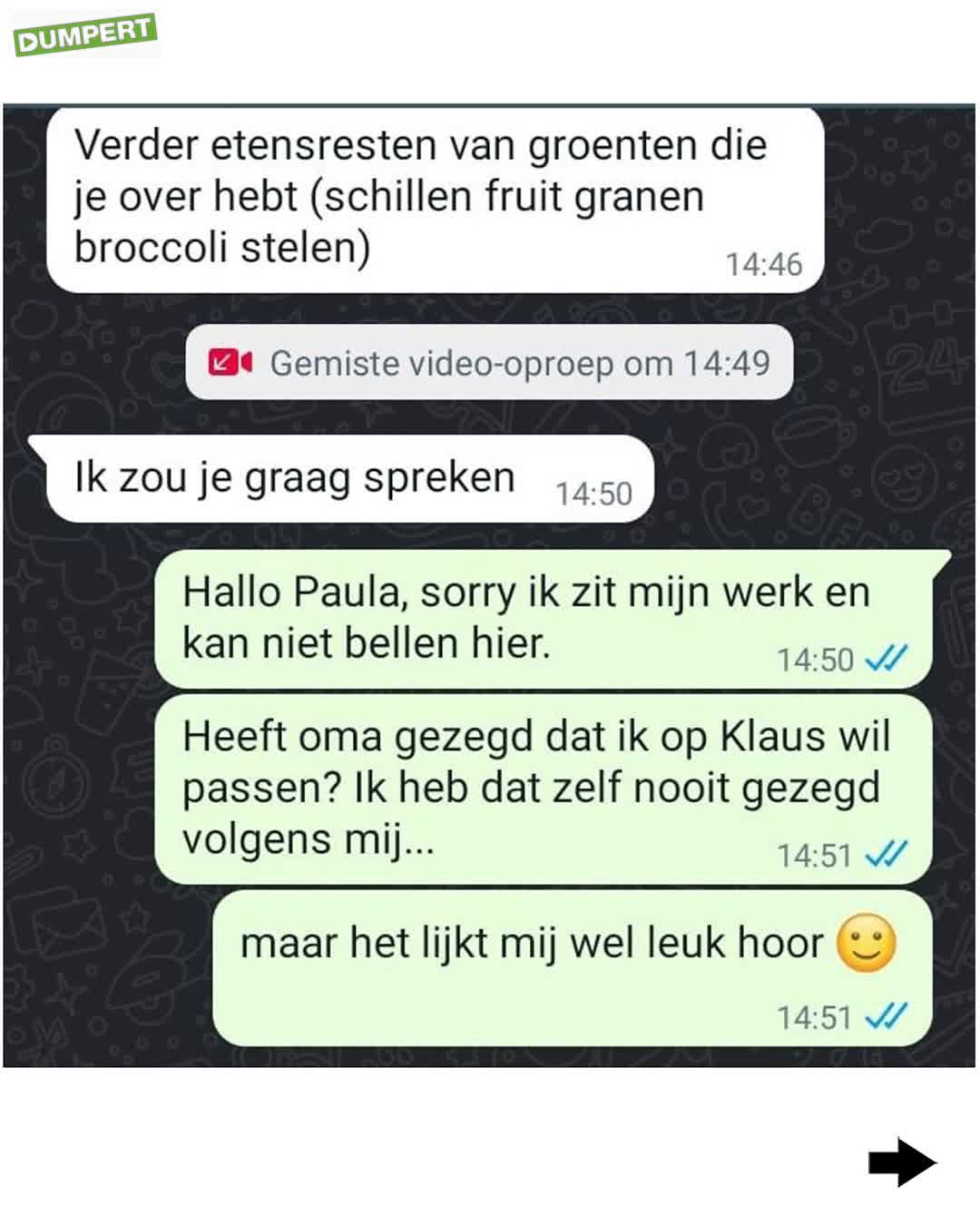 Fijn dat je eens reageert!