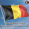 Belgische boeren draaien ook de vlag om