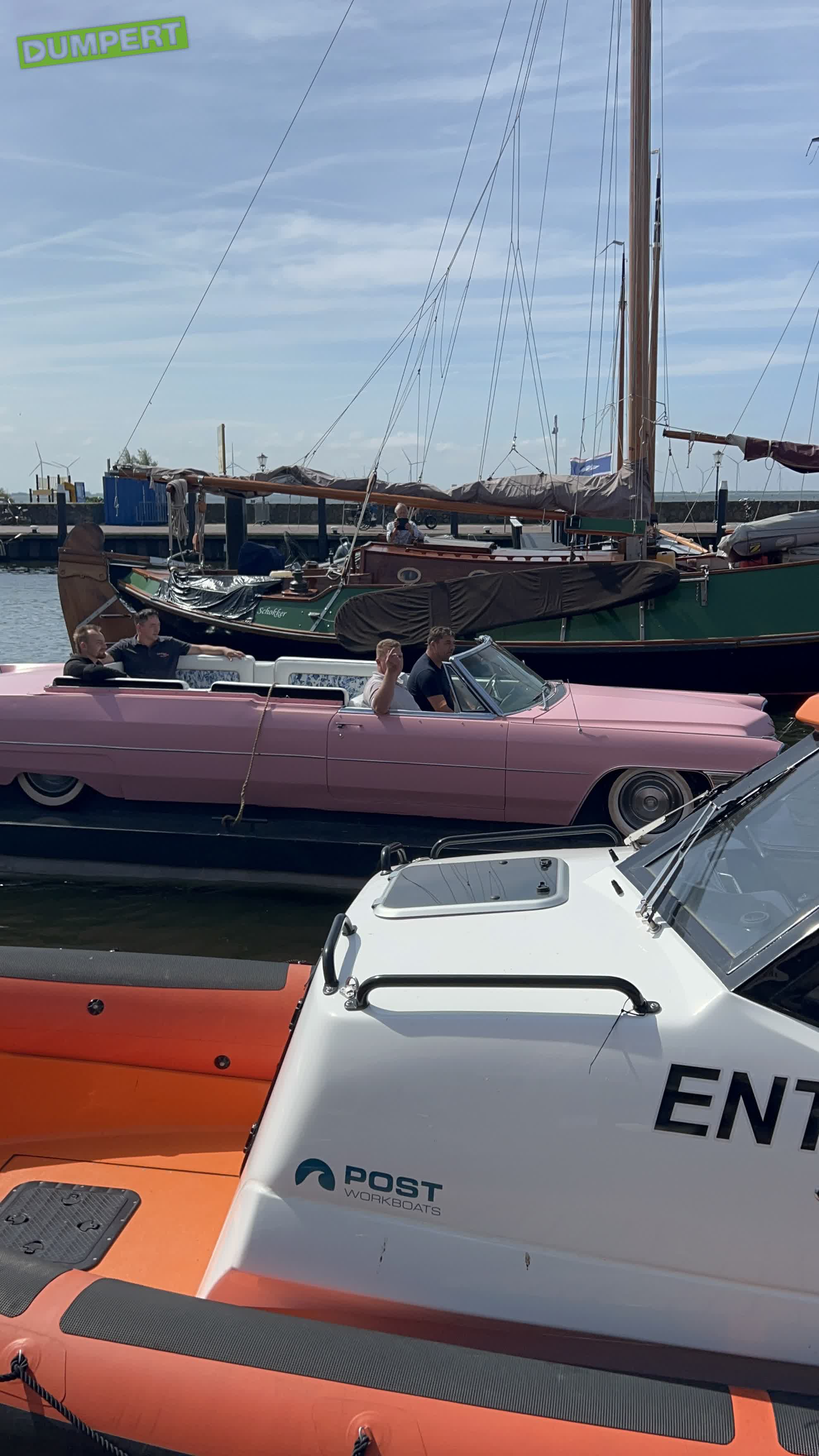 Drijvende Floddermobiel gespot