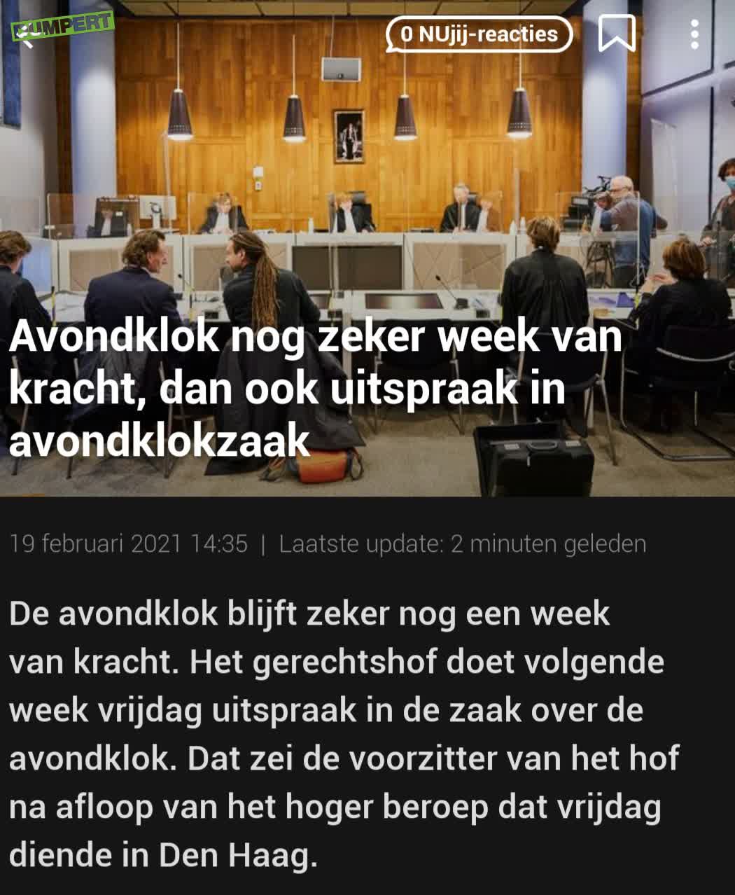 Geen uitspraak