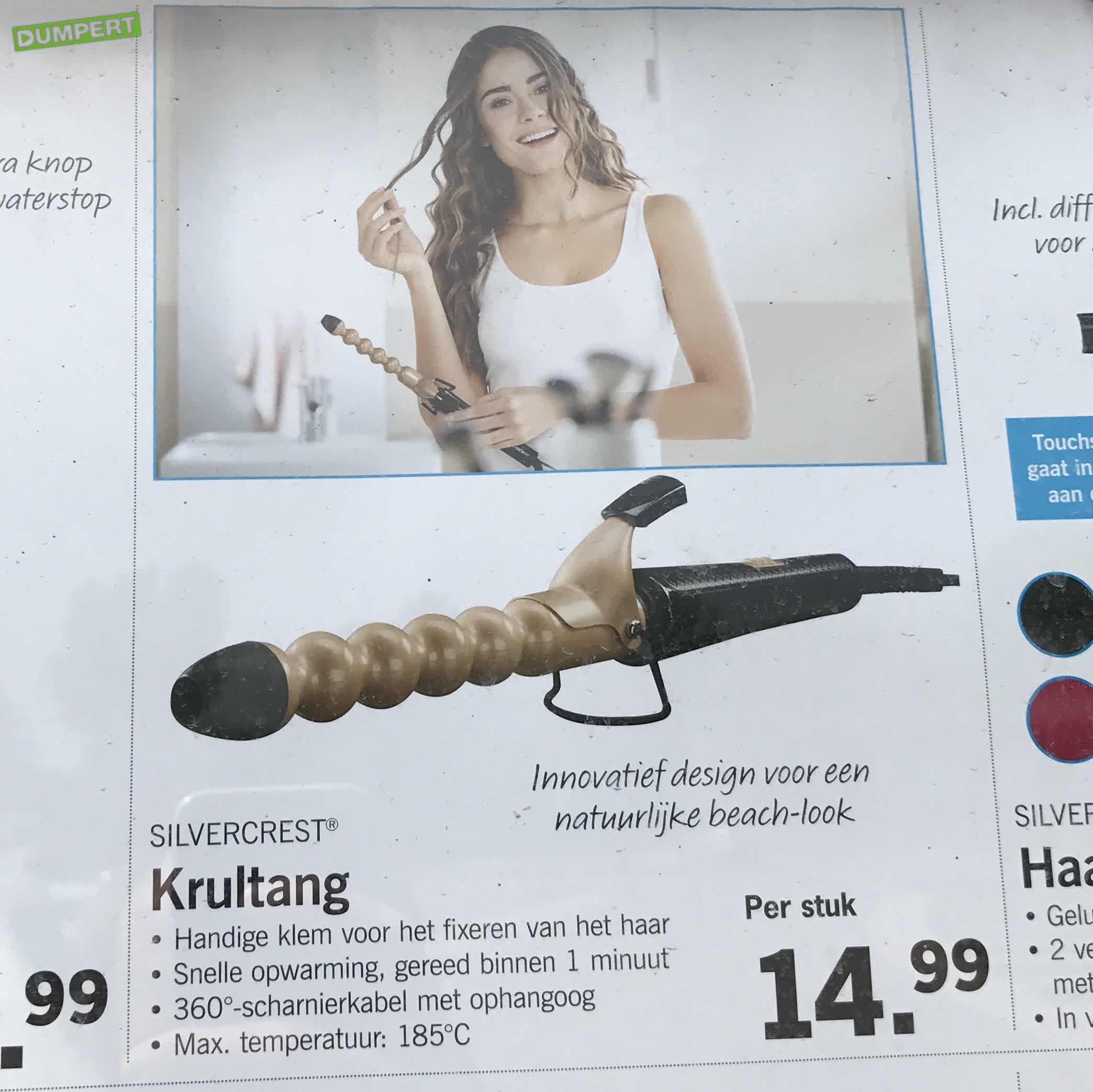 Aanbieding bij de super