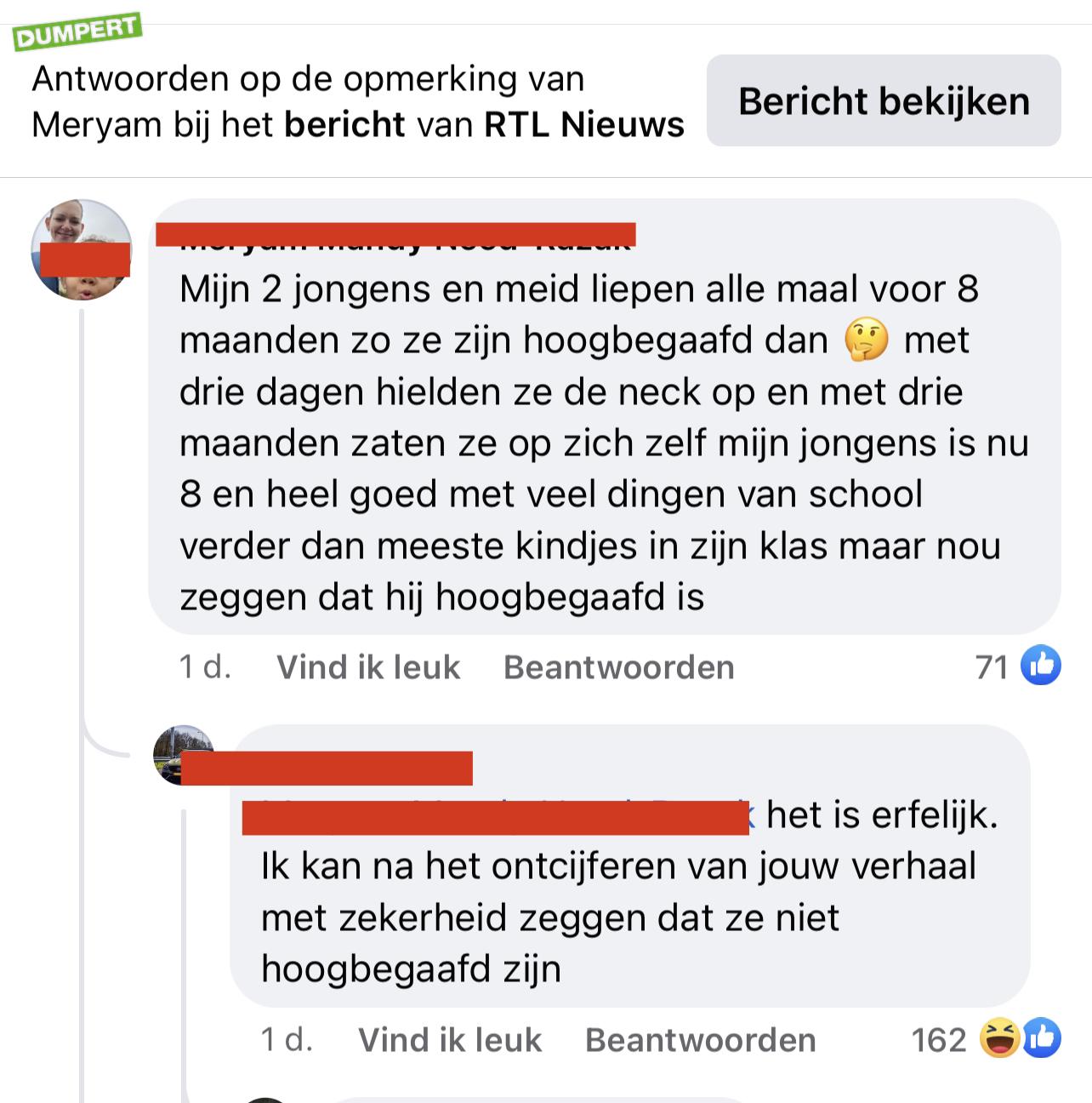 Oei zijn mijn kinderen ook hoogbegaafd?