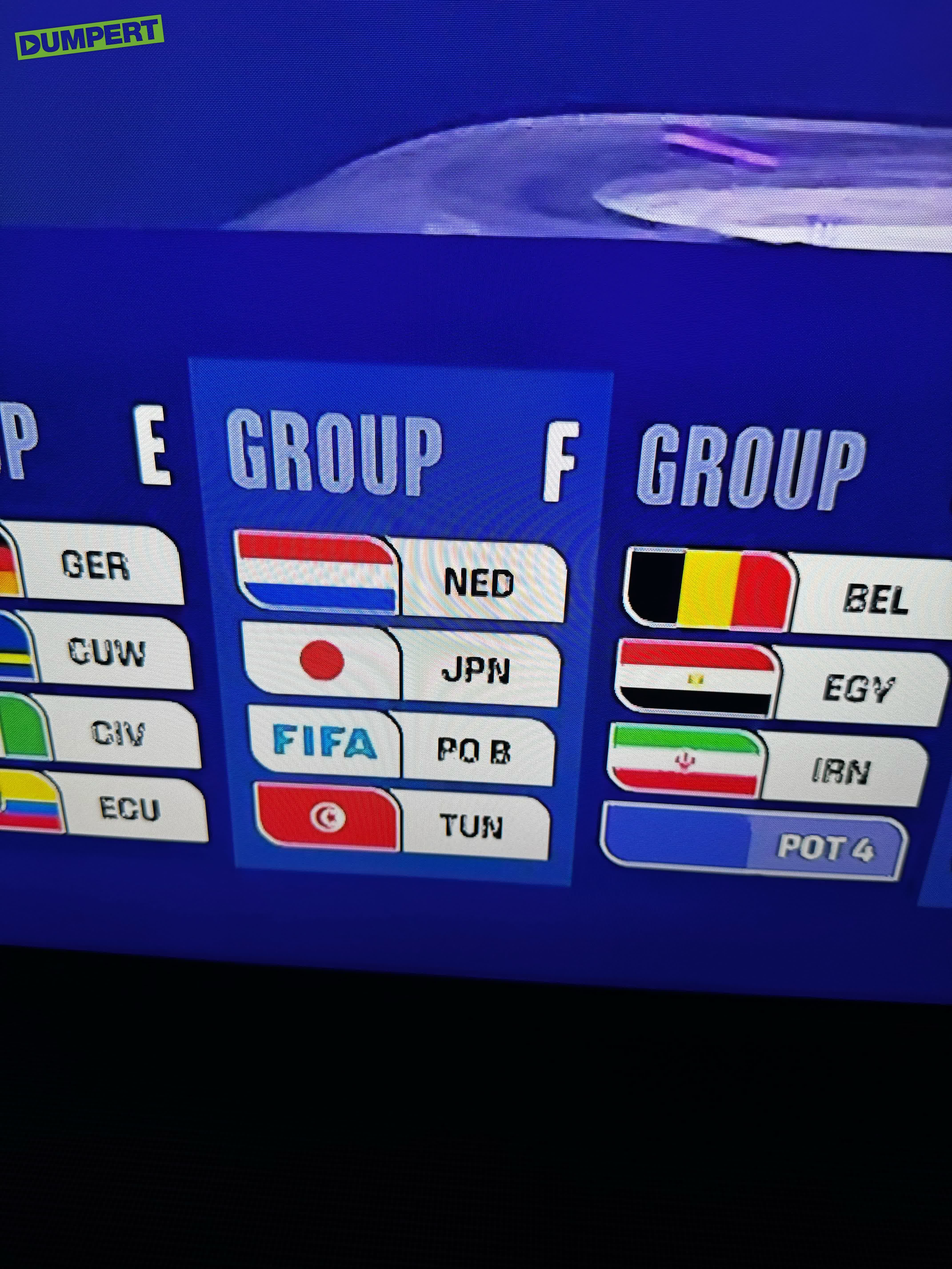 De poule van NL op het WK