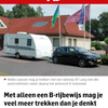 Goed nieuws voor reaguurders met rijbewijs