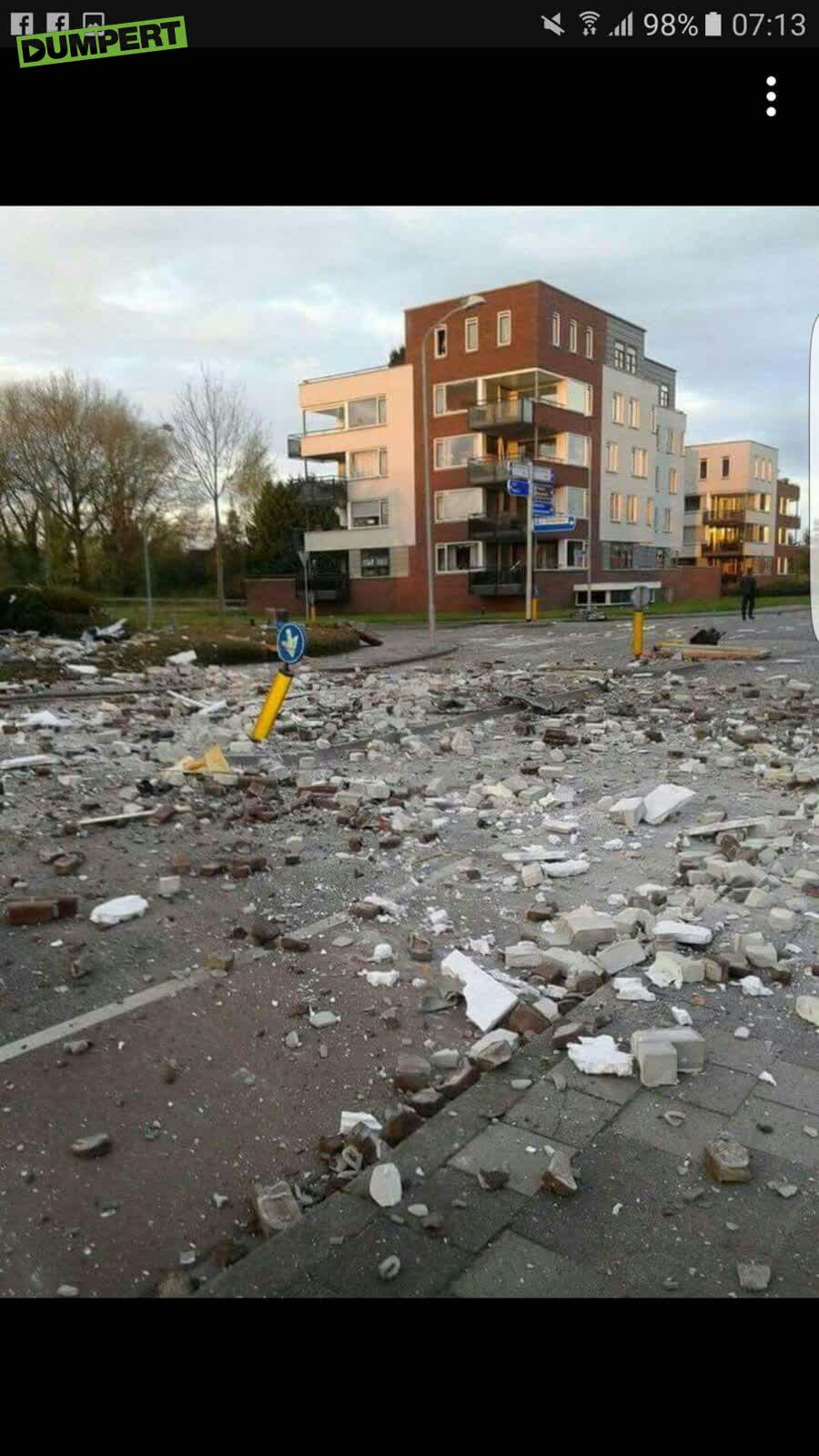 Grote explosie Veendam