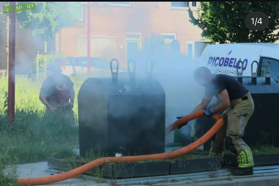 Brandweer zonder gear 