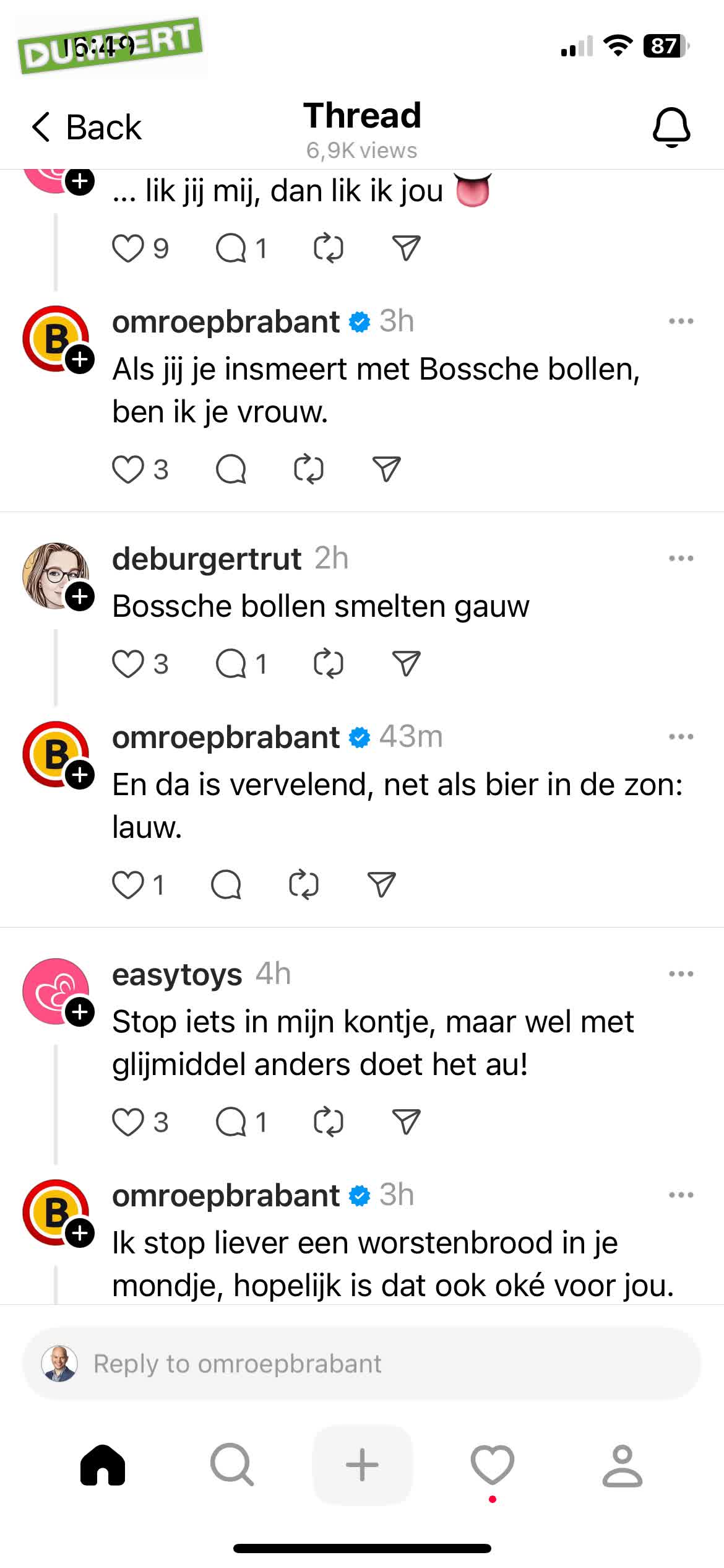 Komkommertijdverveling slaat toe