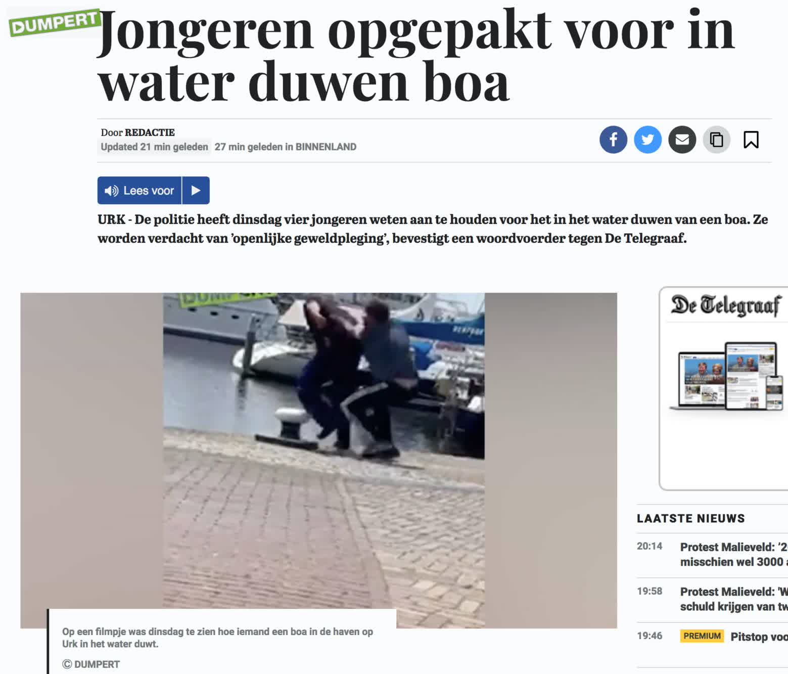 Urker inteelt Busted