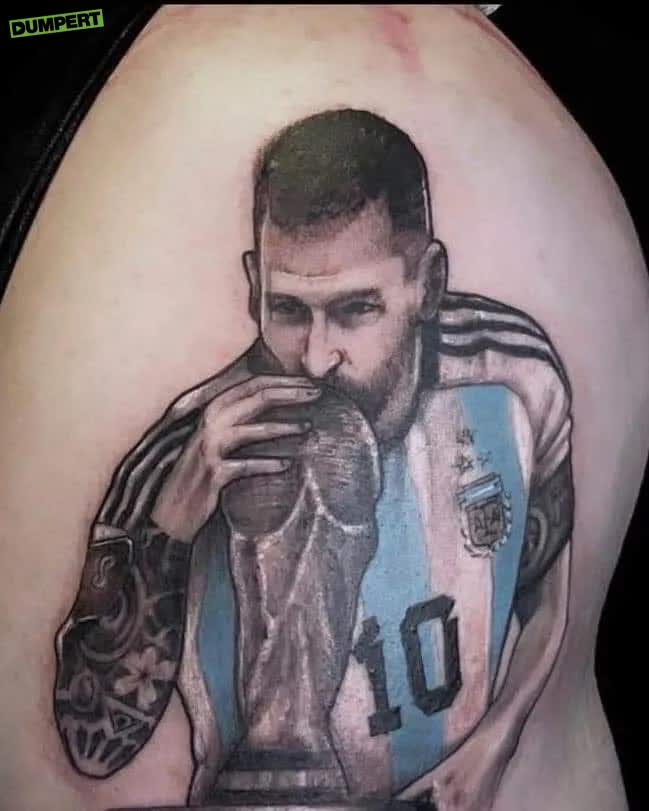 Tattootje van Messi