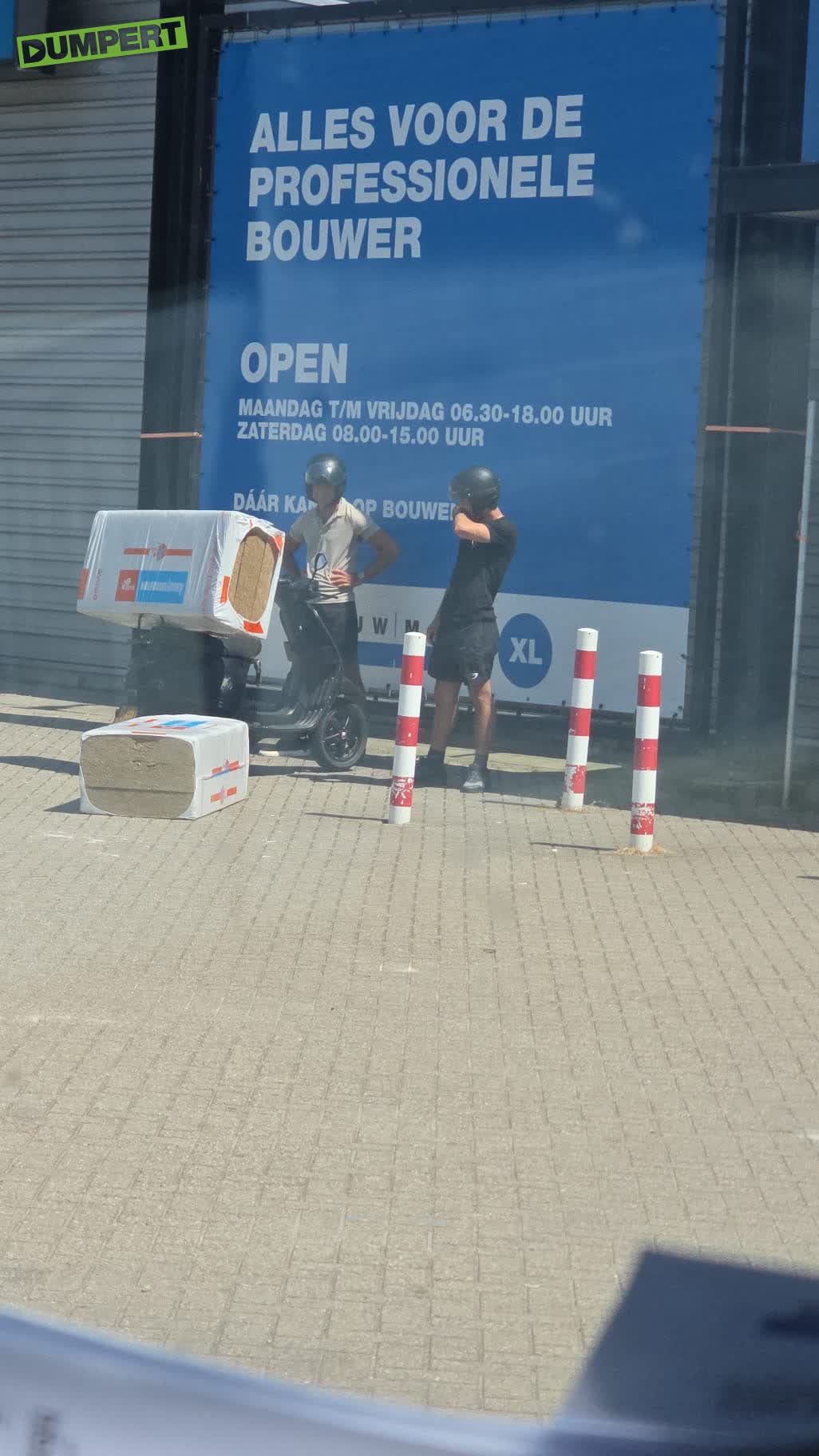 Even naar de bouwmarkt 