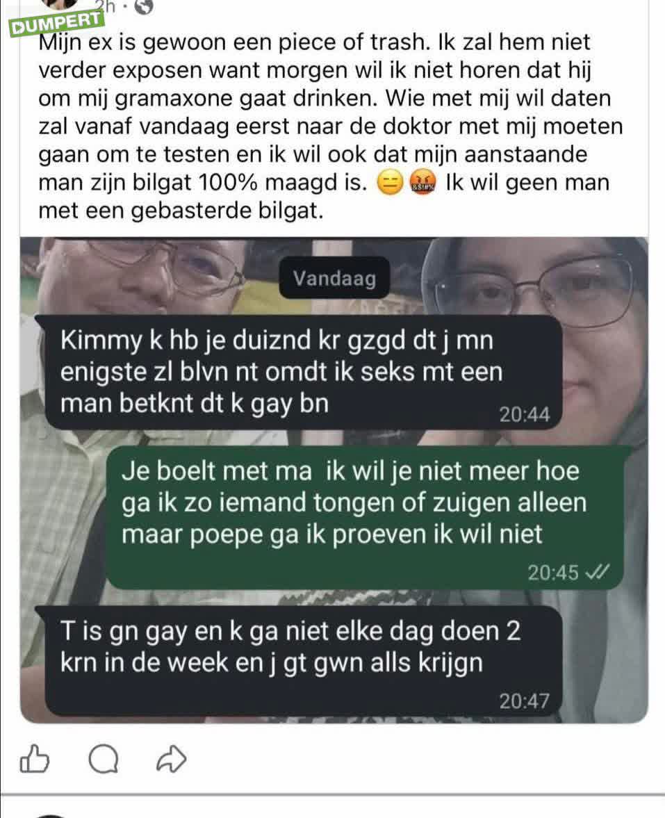 Gewoon een intelligent gesprekje op Facebook