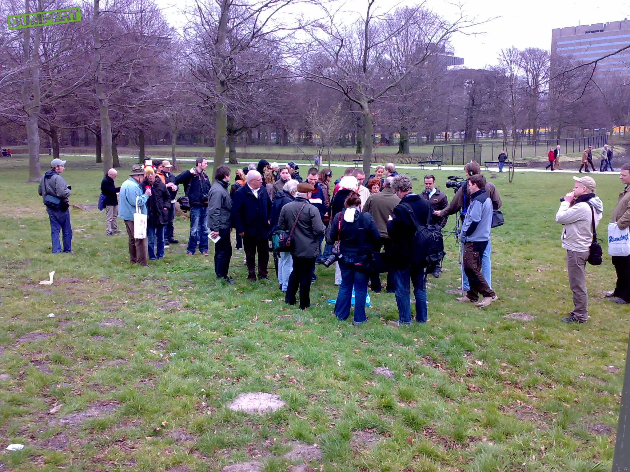 Gekkenhuis op Malieveld
