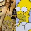 Meisje is fan van Homer