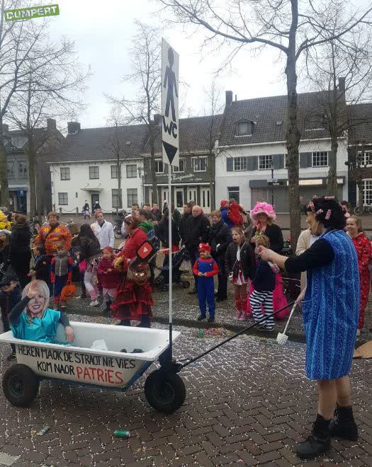 Portable toilet tijdens carnaval