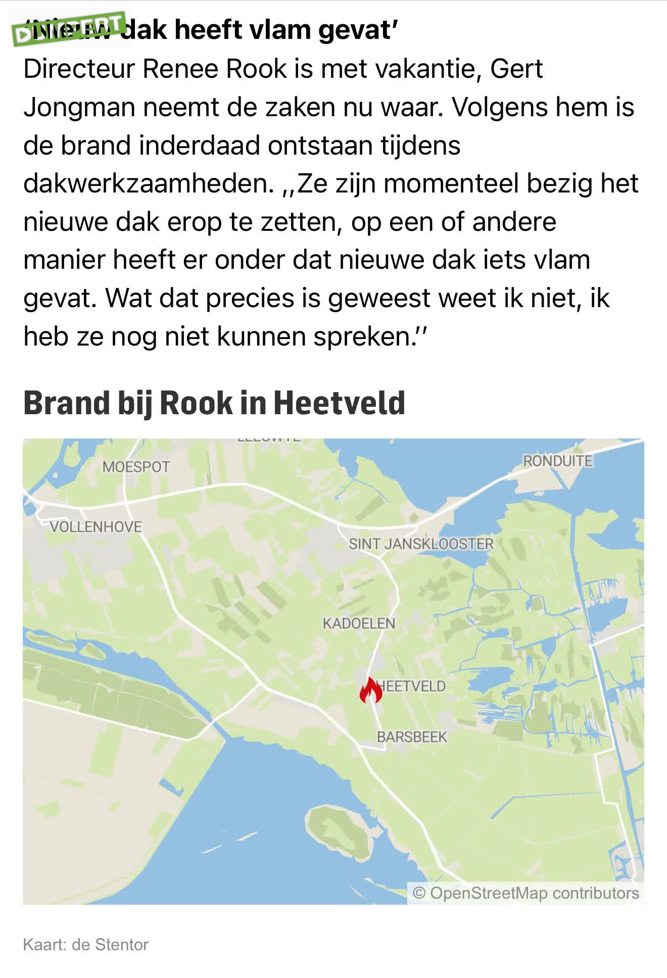 Naam bij je melding