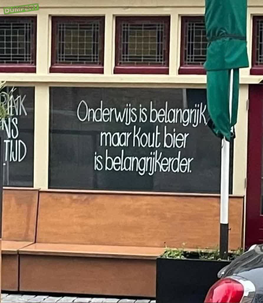 *plop* Het is weekend