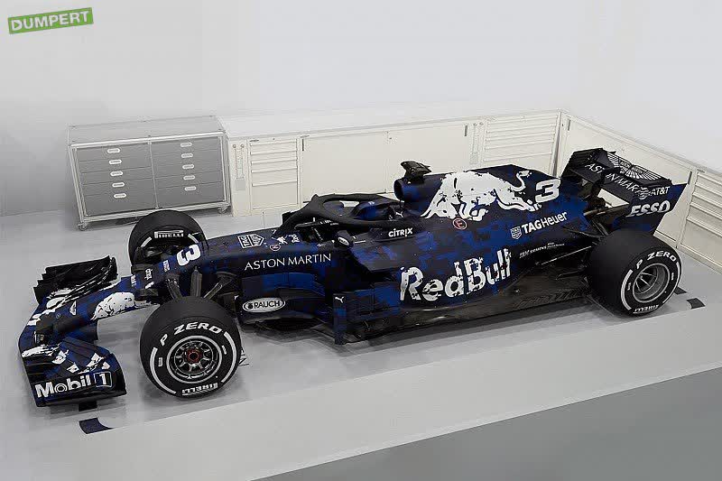 Nieuwe auto Max Verstappen