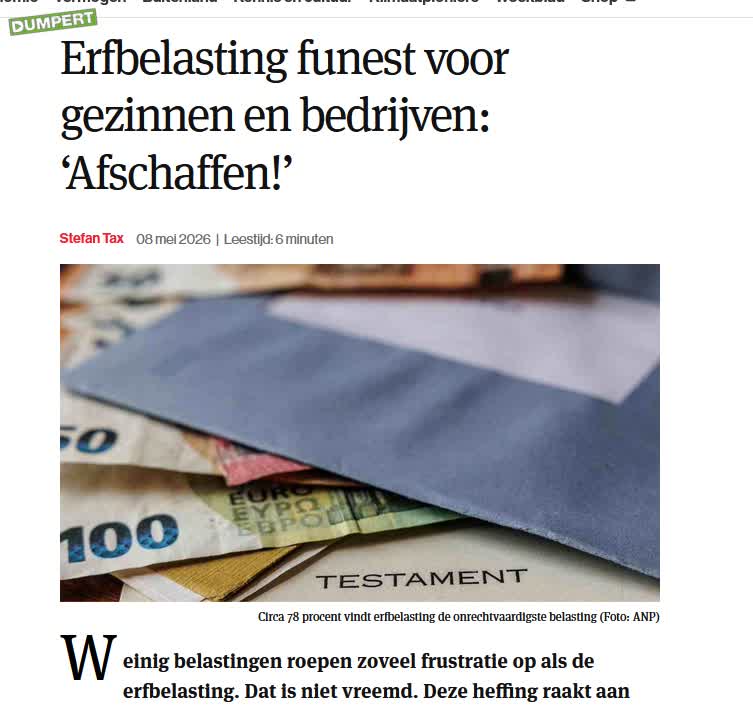 Naam bij je artikel