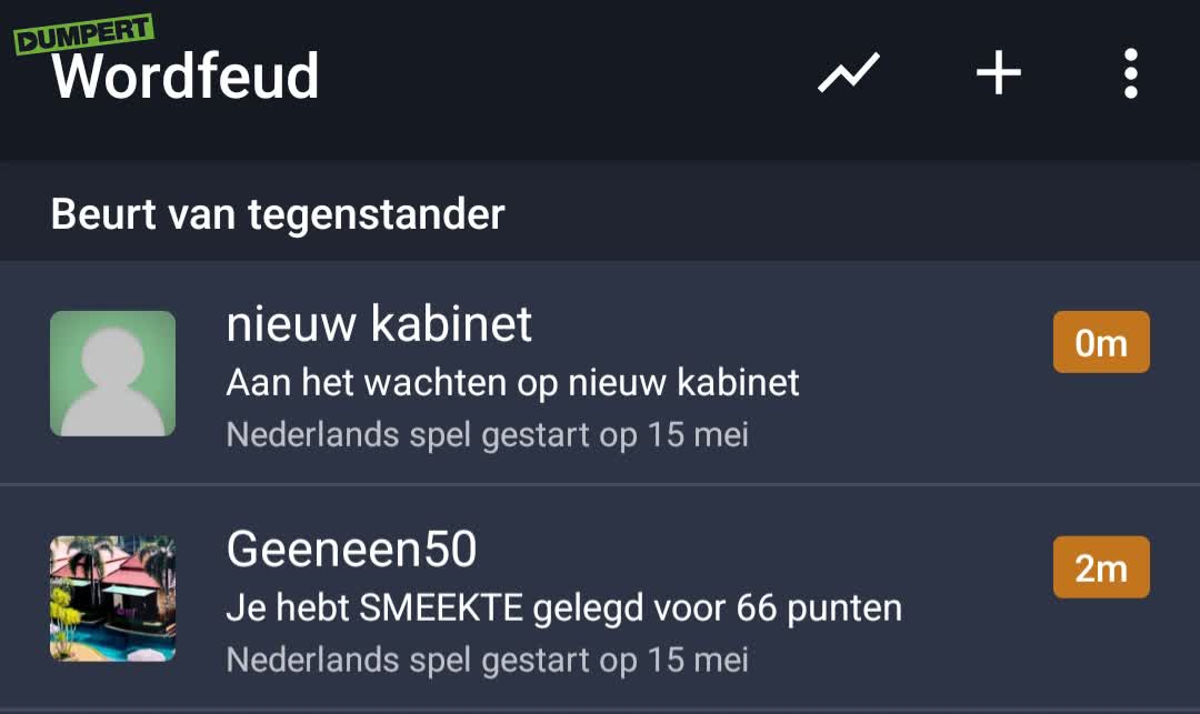 Dan maar ff een spelletje