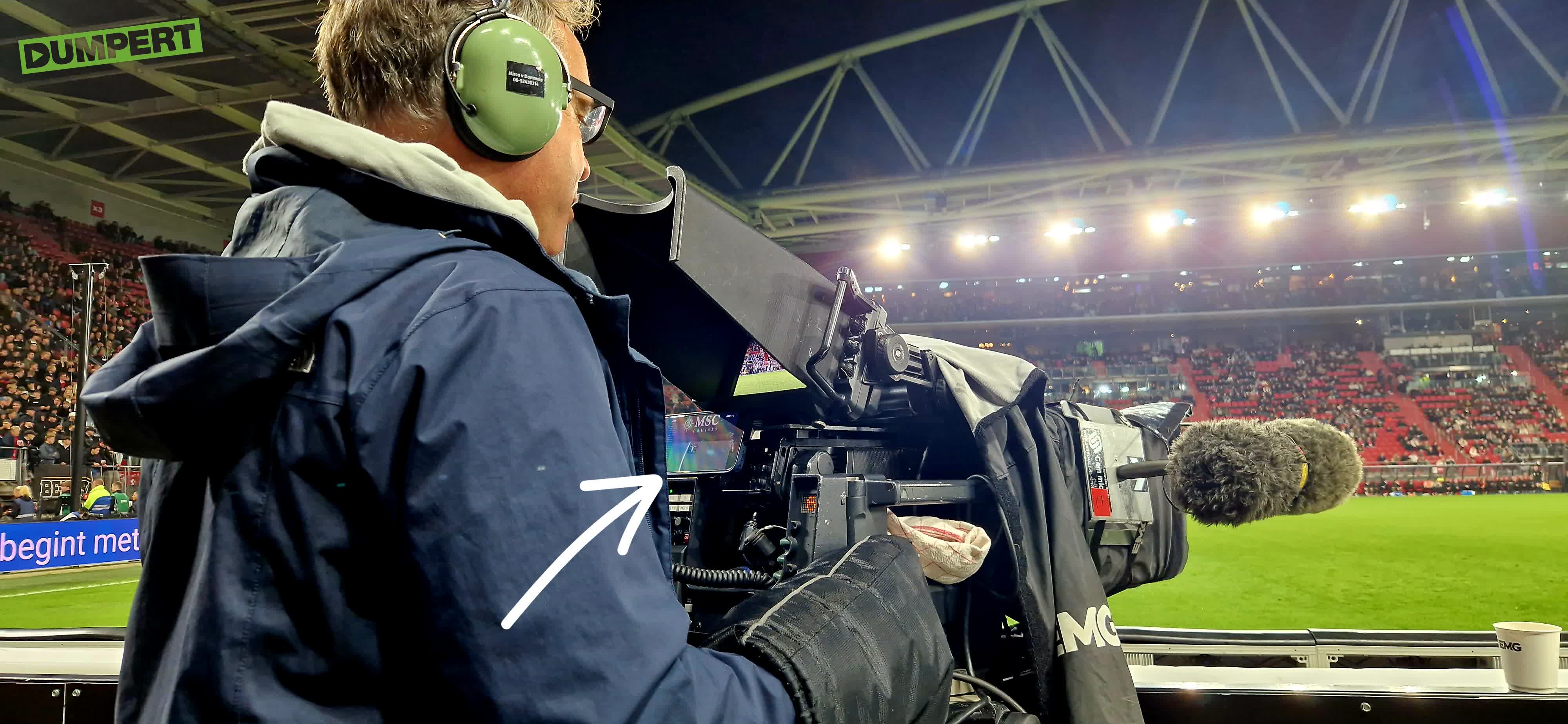  Cameraman AZ-PSV vindt Max kijken belangrijker