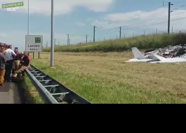 Belg crasht met vliegtuigje