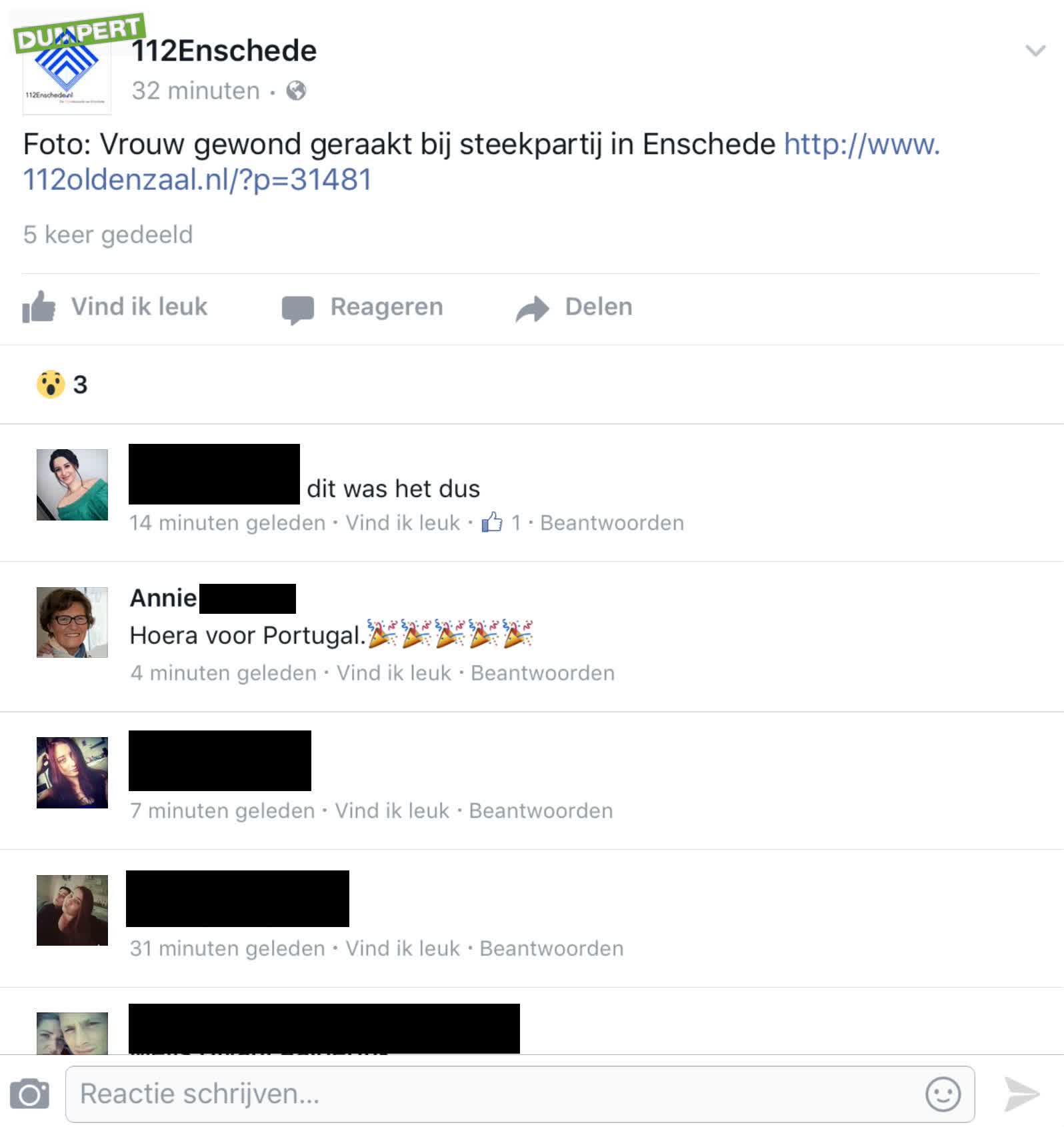 Annie snapt het niet