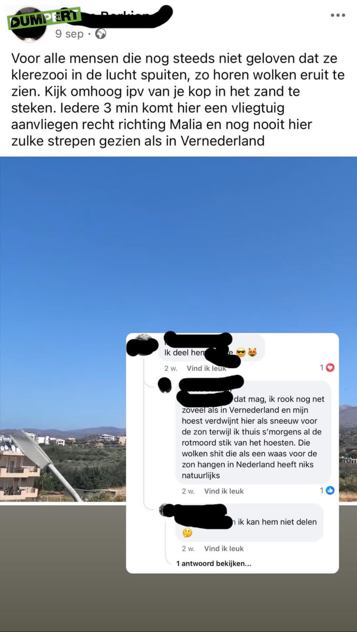 Zo horen wolken er uit te zien, blauw!