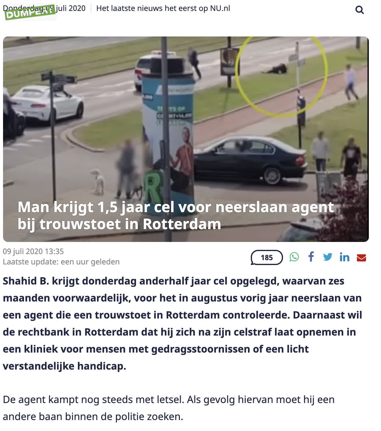 1.5 Jaar cel voor die agentenmepper