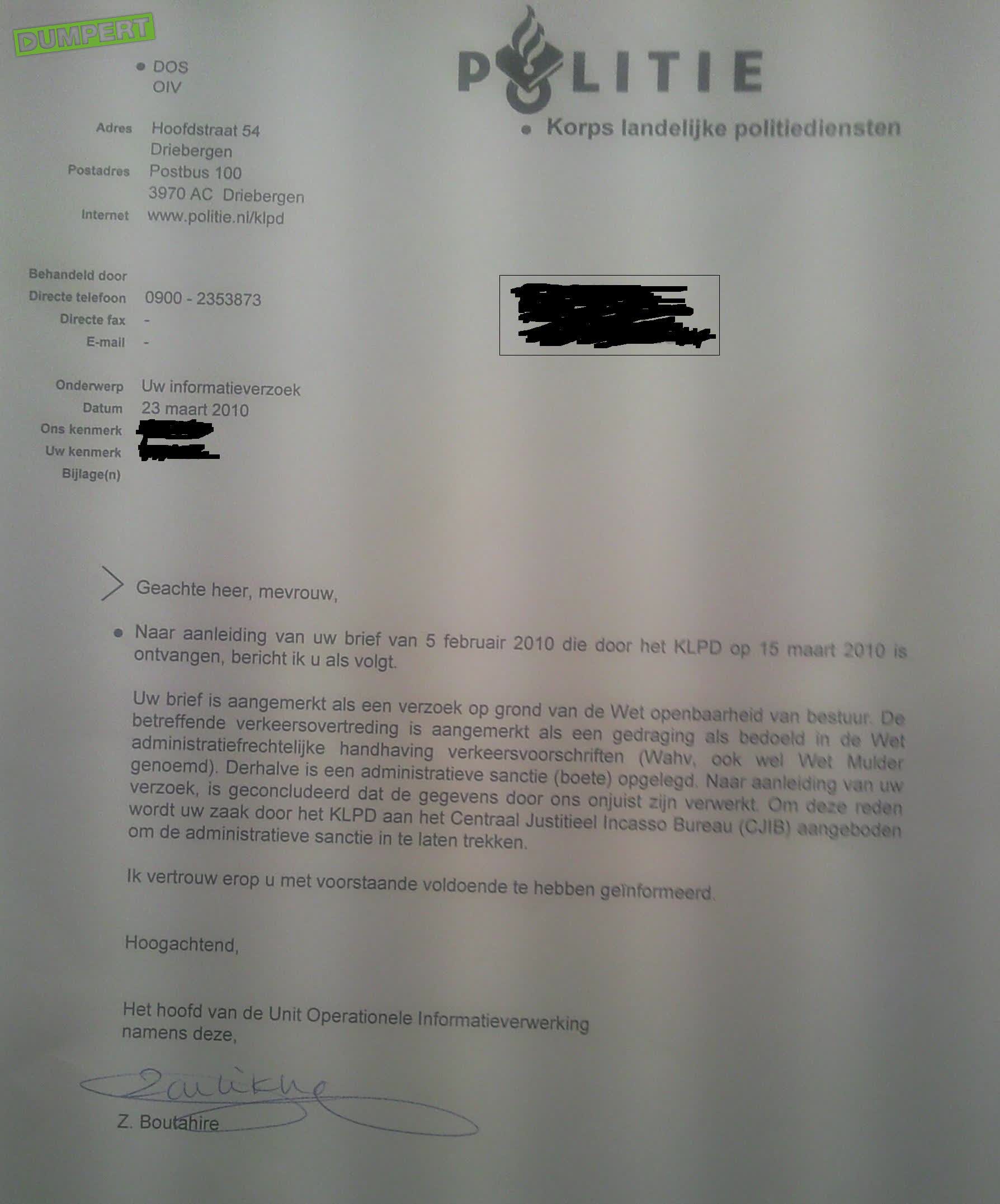 DUMPERT - CJIB wobben werkt!