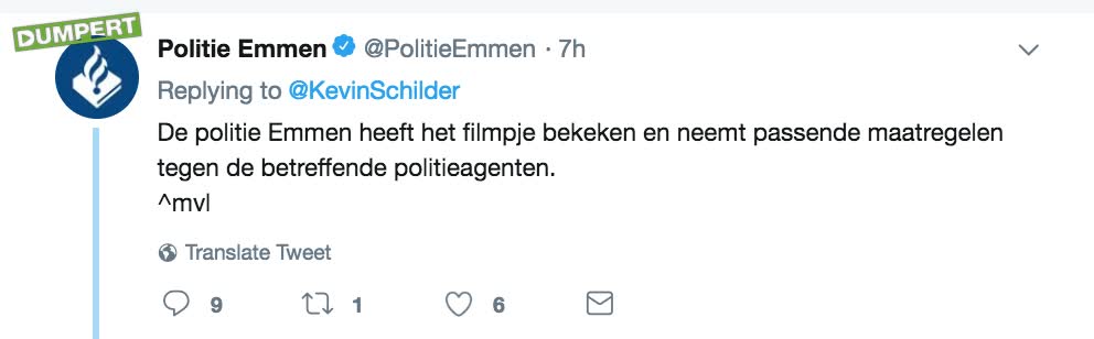 Politie speelt voor taxi