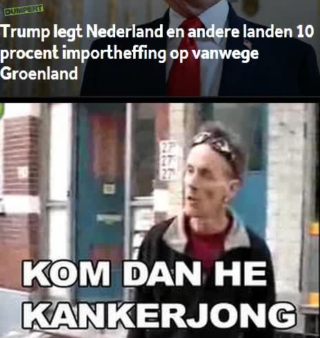 Jij geeft ons importheffingen?