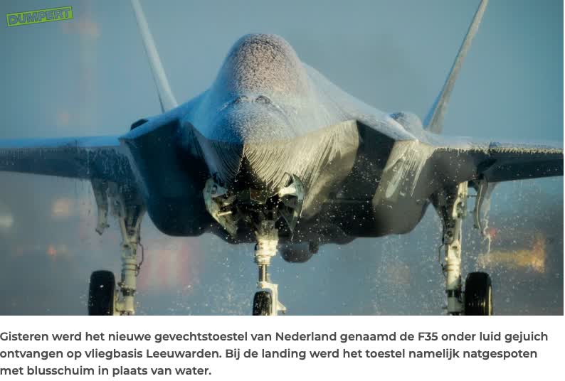 F-35 nu al kapot