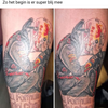 Max Verstappen tattoo