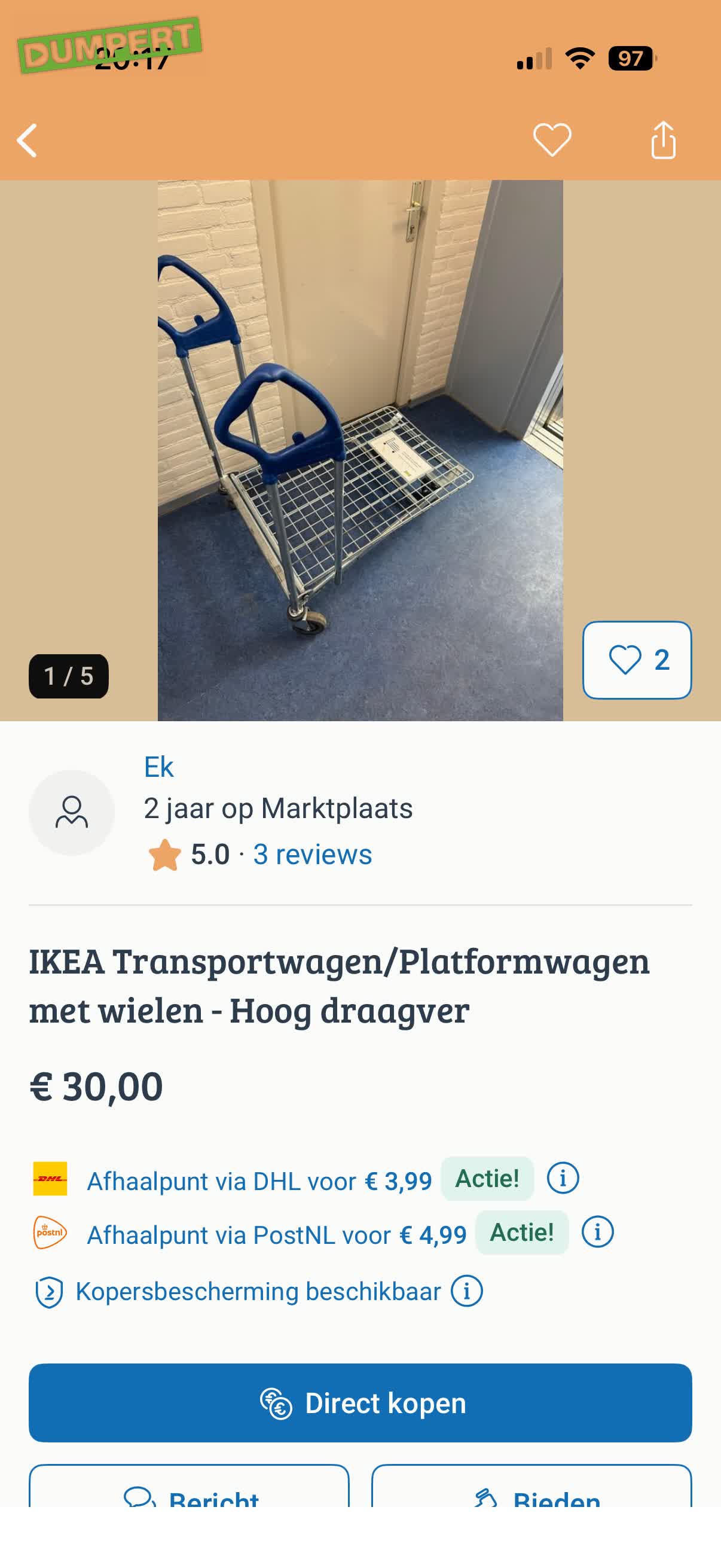 Wat je allemaal niet op Marktplaats kan kopen