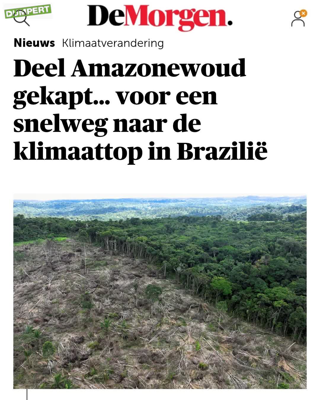 Alles voor de klimaattop!
