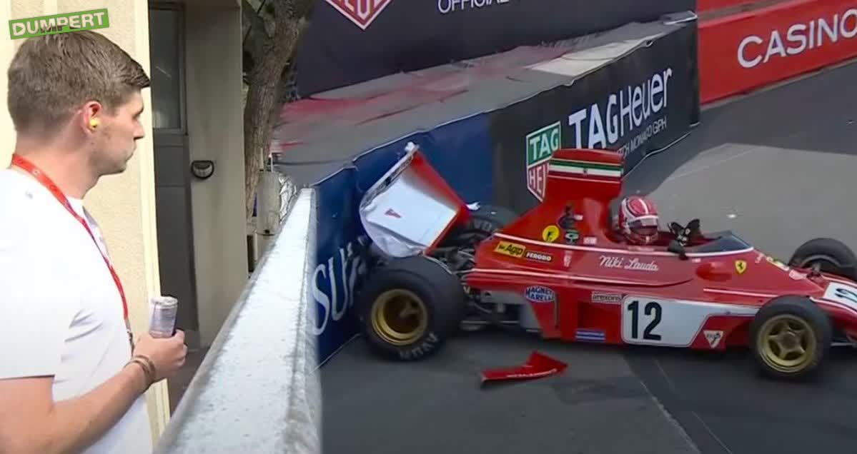 Leclerc sloopt historische Ferrari van Niki Lauda 