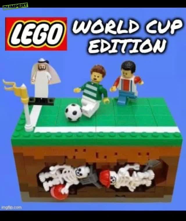 Lego speelt in op het WK