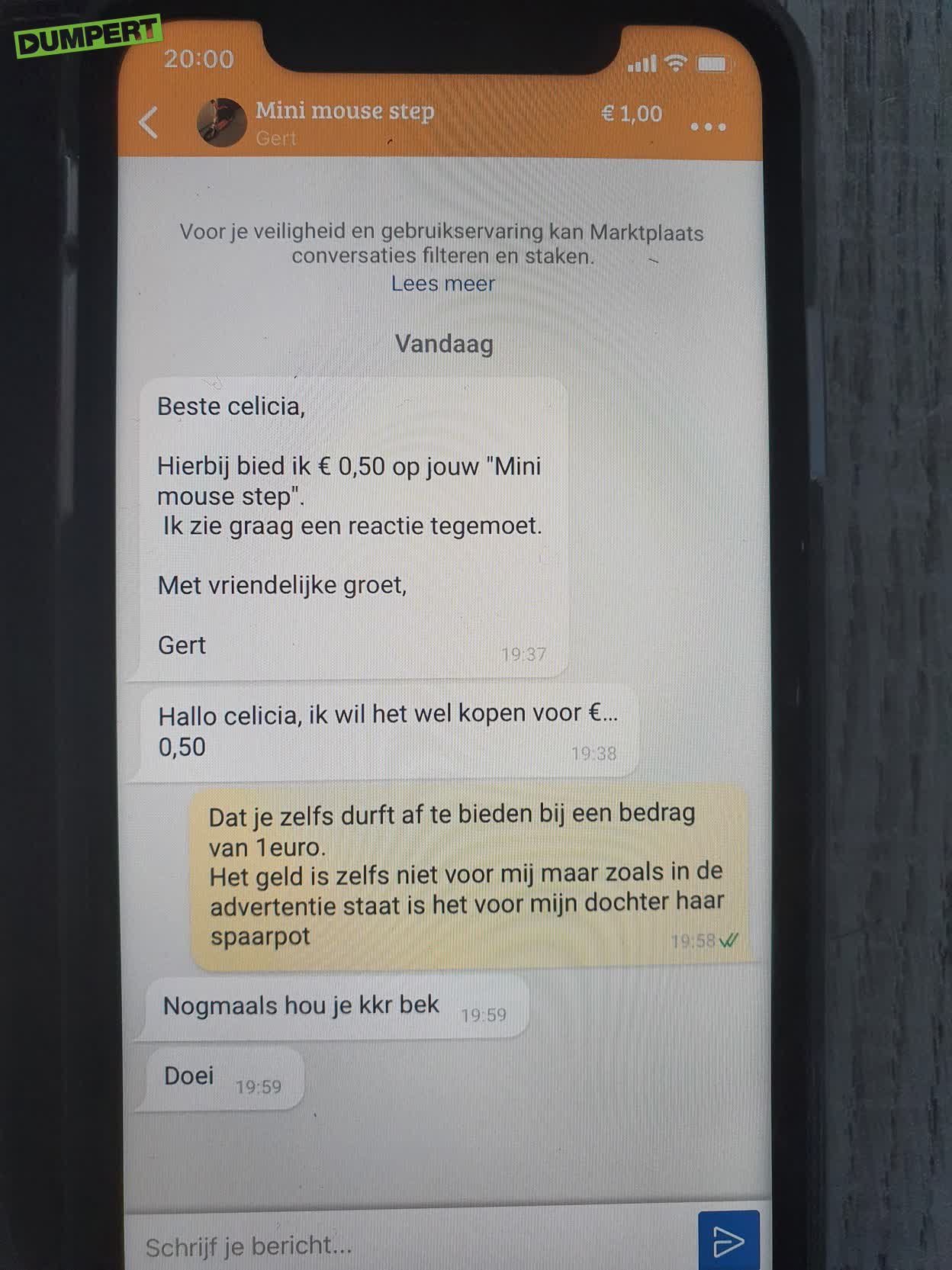 Dingen verkopen via Marktplaats