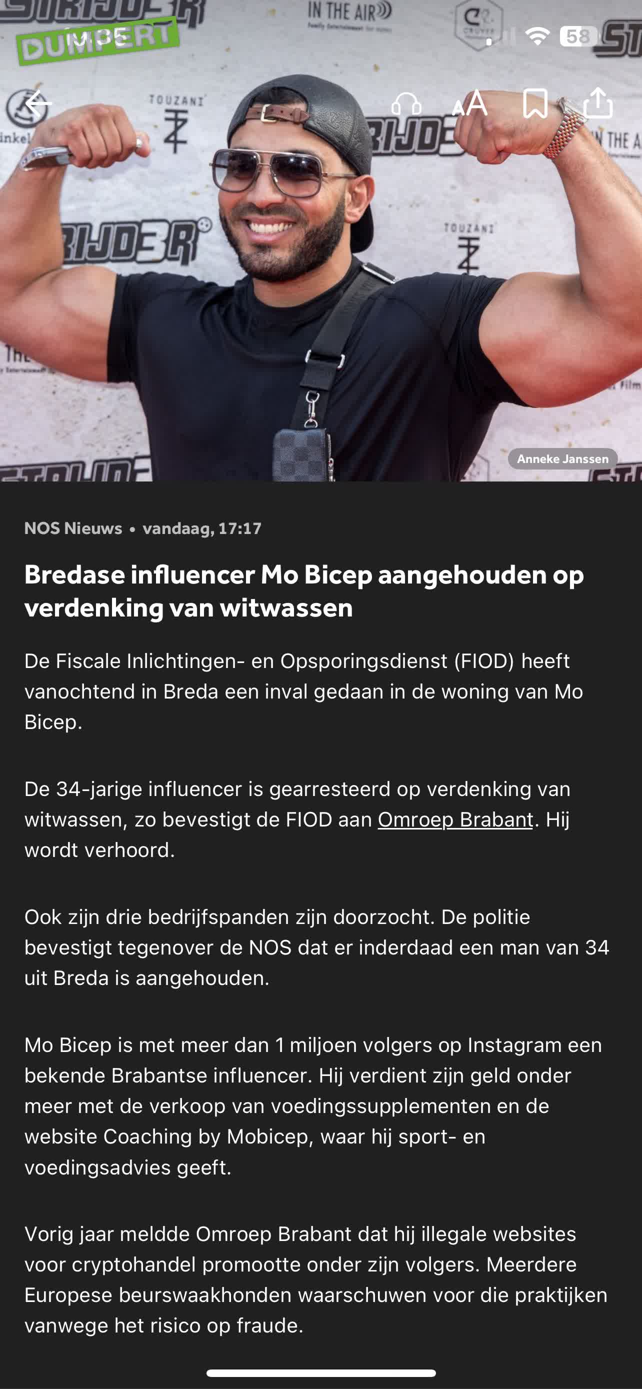 Je verwacht het niet