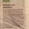 Het zonnetje in huis