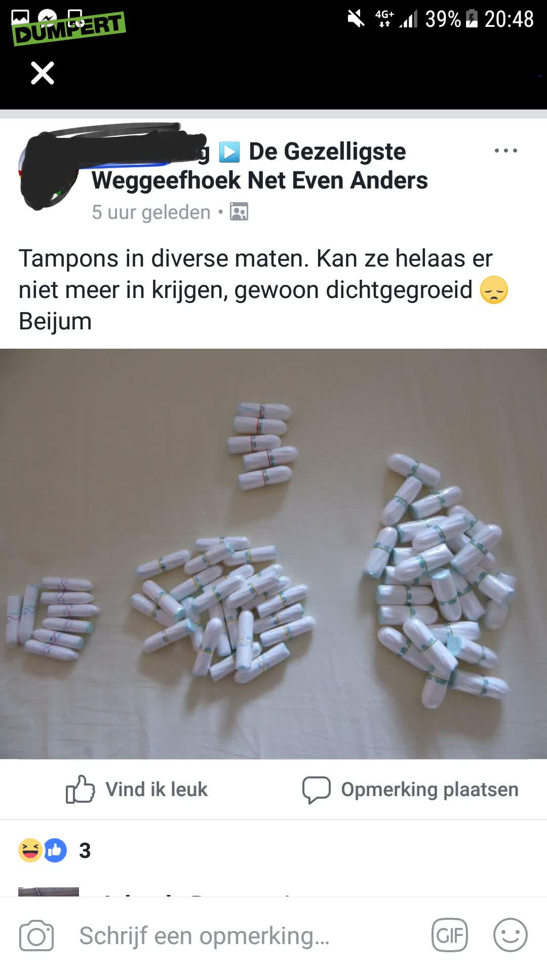 Gratis op te halen