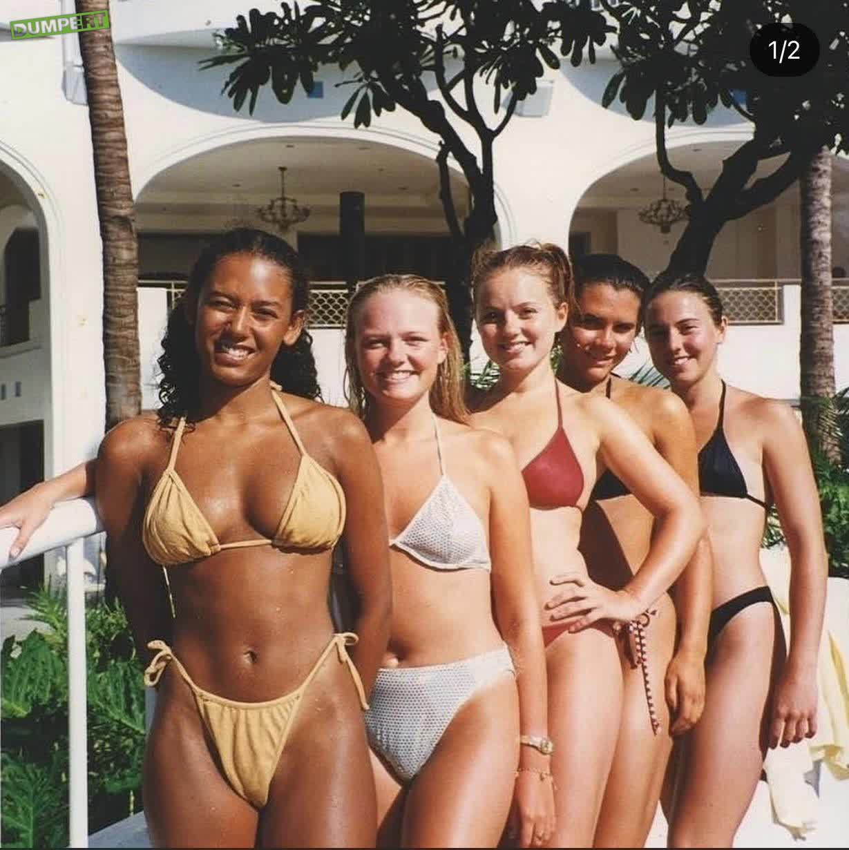 Spice Girls op vakantie in Hawaii in 1995