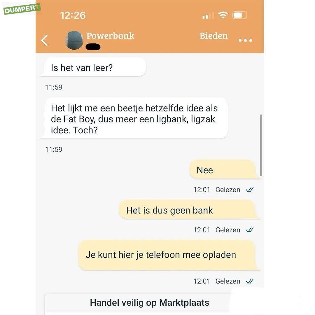 Een uh powerbank? 