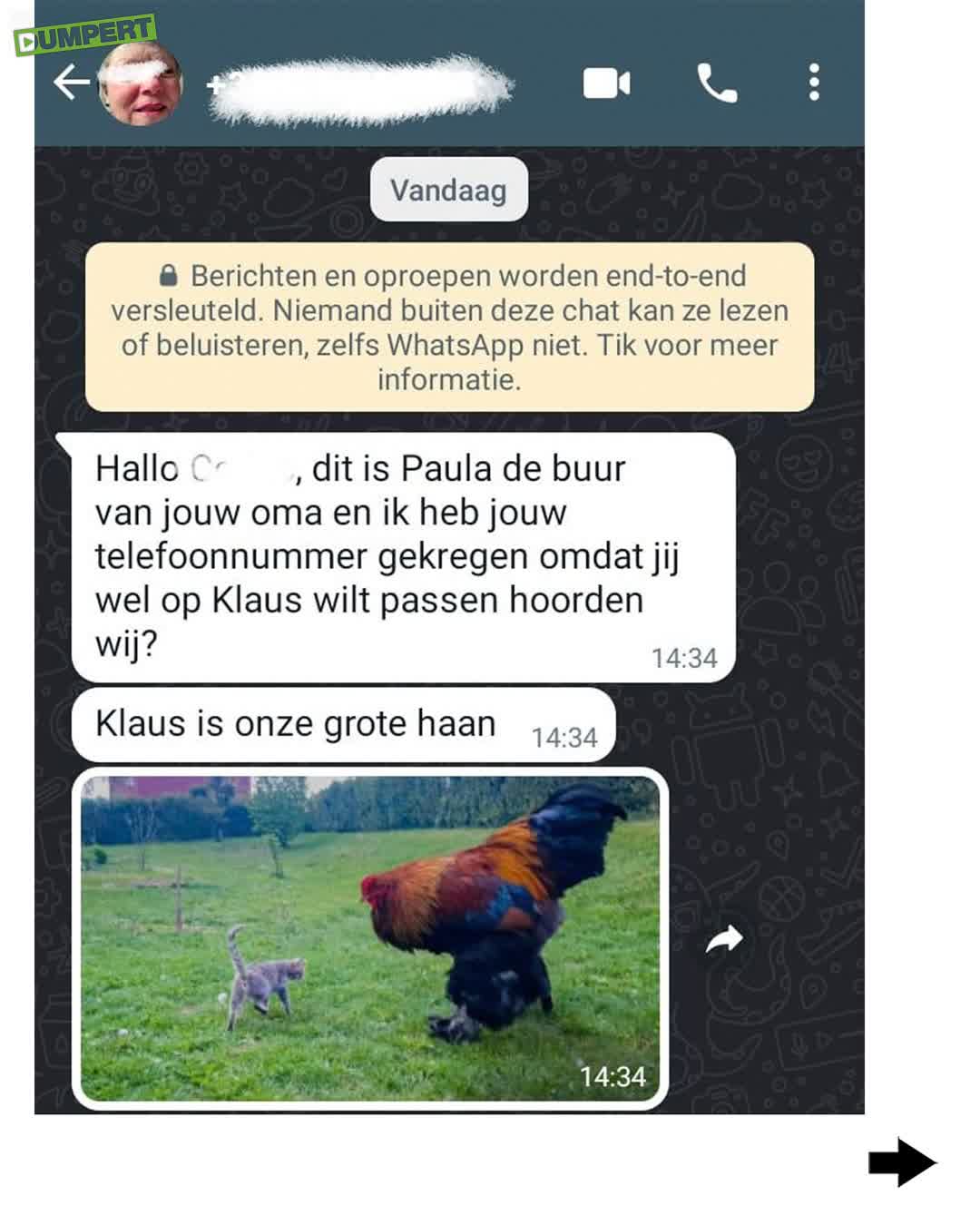 Fijn dat je eens reageert!