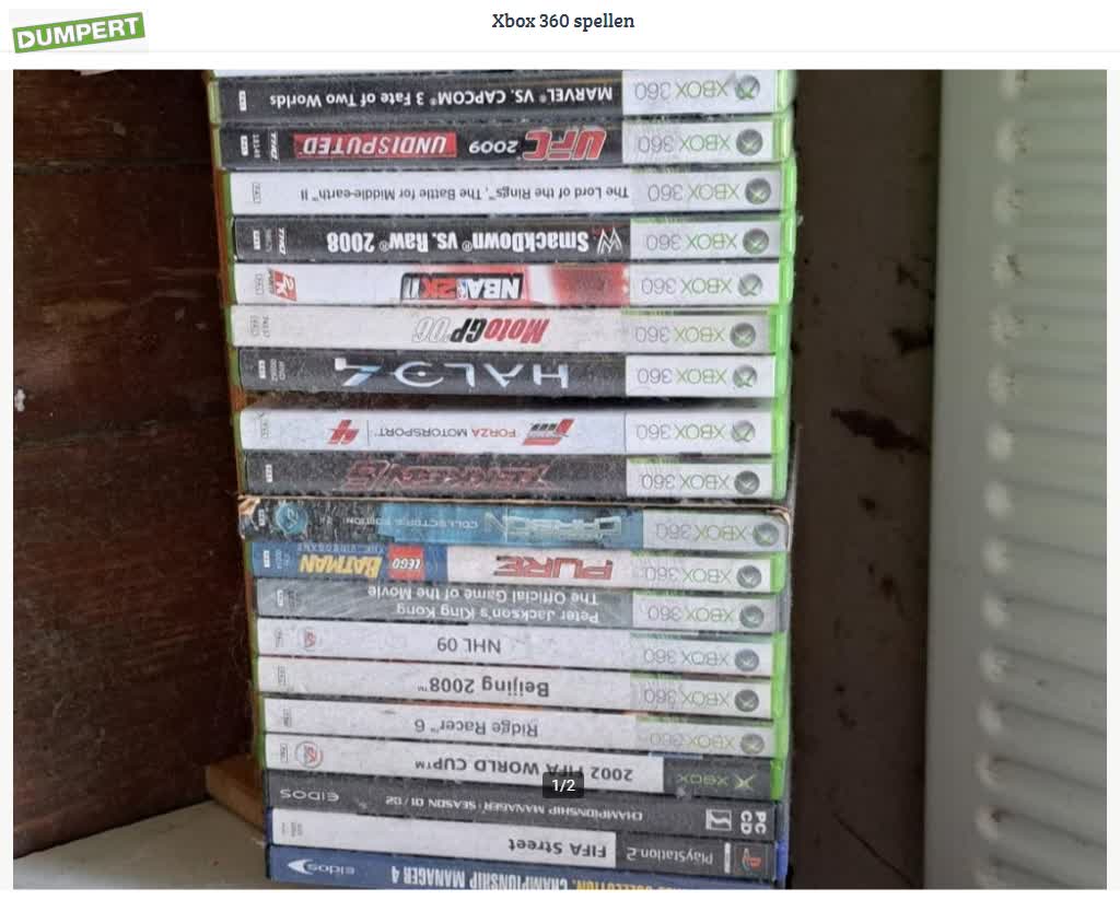 Te koop: Xbox 360 spellen